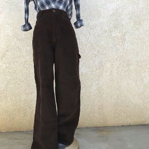 Vintage Deadstock Revolt Brown Corduroy 